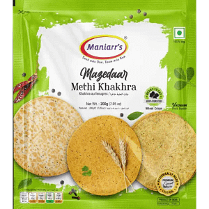 Maniarrs Classic Methi (Fenugreek) Khakhara  200gm