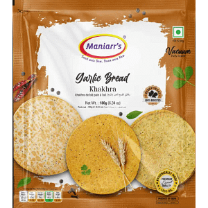 Maniarrs Classic Garlic Bread Khakhara  180gm