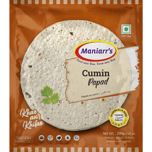 Maniarrs Papad Jeera 200gm