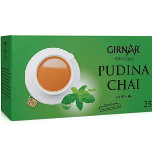Girnar - Black Tea - Pudina (Mint) 25 Tea bags
