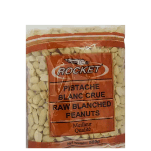 Rocket Raw Blanched Peanuts 500g